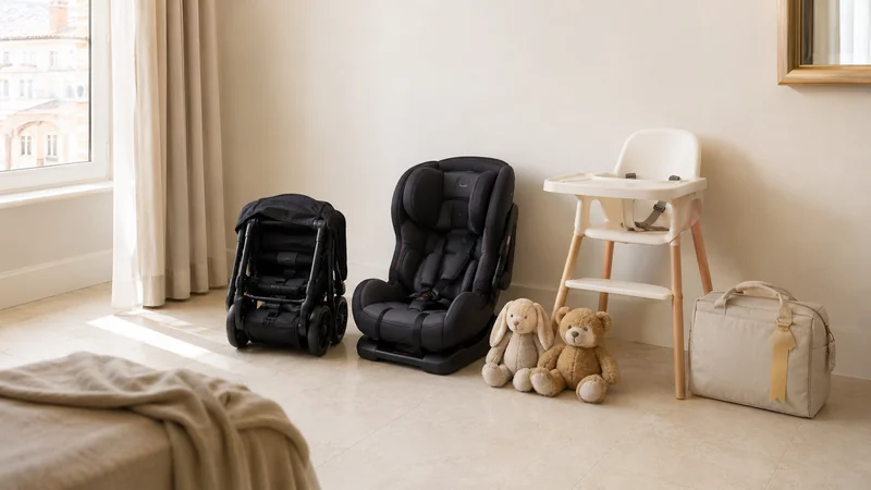 Stroller and baby gear for family travel in Lisbon