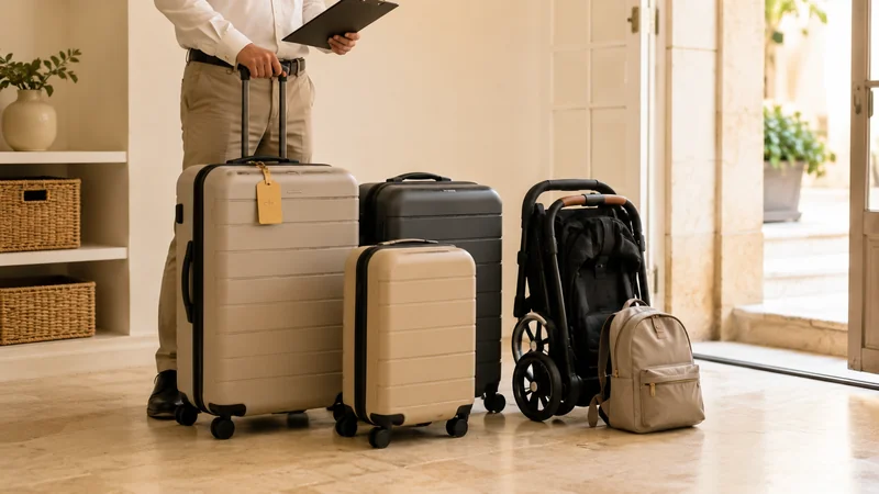 Luggage transfer and storage for families in Lisbon